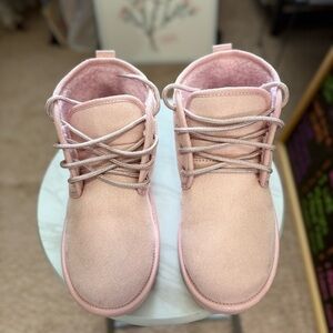 OCEAN COAST Girls Pink Fleece lined Boots size 4